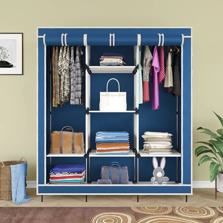 3%20Layer%20Folding-%20Storage%20Wardrobe%20Model-88130%20Portable%20Foldable%20Fabric%20Wardrobe%20Closet%20Storage%20Organizer%20For%20Clothes%20Rack%20Colour-%20Brown%20-%20Image%203