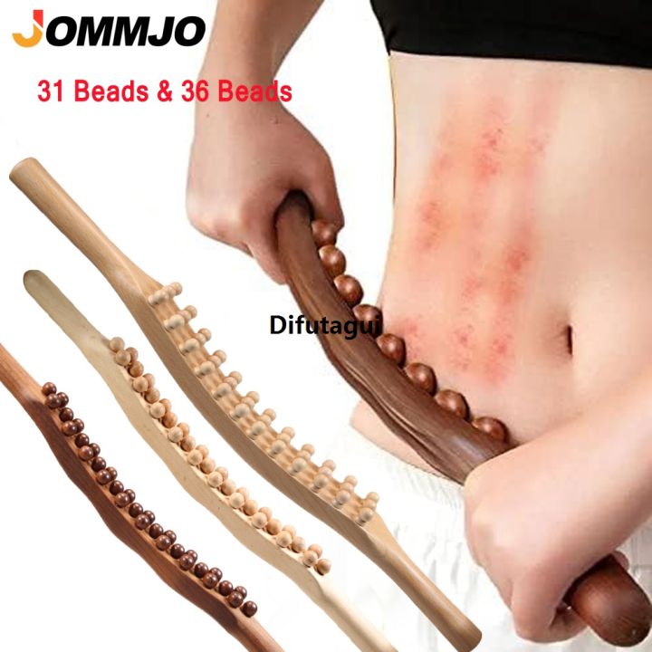 Difutagui%20Profesional%201Pcs%20Wood%20Therapy%20Lymphatic%20Drainage%20Massage%20Roller%20Stick%20High%20Quality%20Tool%20Myofascial%20Release%20Tool%20Stomach%20Cellulite%20Massager,Ease%20Neck%20Back%20-%20Image%202
