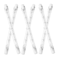 R7S Halogen Light Bulb 118mm 200W 230V Halogen Rod R7S Halogen Rod Lamp Lights 6Pack. 