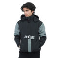 Men's Stylist Front Deep Pocket Double Layered Wind/Waterproof Half Zipped Jacket.. 