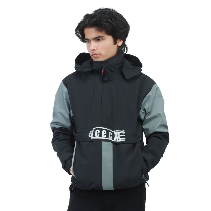 Men's%20Stylist%20Front%20Deep%20Pocket%20Double%20Layered%20Wind/Waterproof%20Half%20Zipped%20Jacket.%20-%20Image%204