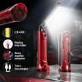 Professional 5 Gears COB LED Work Light Folding Rechargeable High-lumen Flashlight Magnetic Hanging Hook Portable Searchlight Outdoor,Repair. 