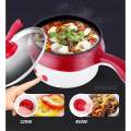 Homo Momo Steamer , Momo Maker,  Multifunction 2 In 1 Electric Steamboat Fry Steaming Grill Cook Rice Ceramic Electric Cooker. 
