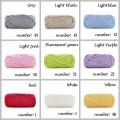 100g DIY Hand-knitted Blanket Thick Knit Easy Peasy Yarn Cotton Wool Yarn Basket Cloth Paragraph. 