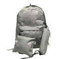 3 In 1 Set School College Light Travel / Grey Bag Backpack For Ladies Women Girl - School Bag For Girls | Bags. 