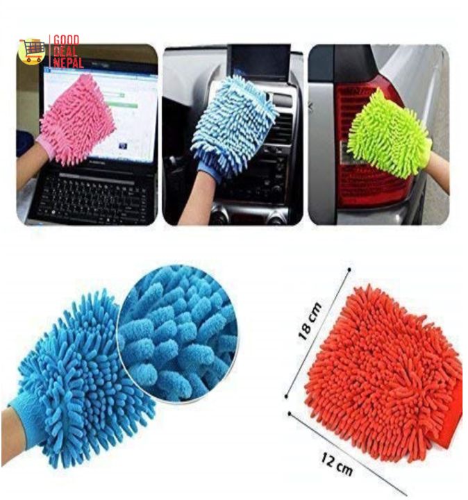 Multicolor%20Waterproof%20Free%20Size%20Microfiber%20Hand%20Gloves%20-%20Image%203