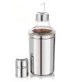 AKG. Oil Pourer Steel Oil Container/Dispenser Set of 750 ml. 