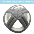 JAERBEE Elderly Protective Helmet, Safety Helmet Adjustable Breathable Seniors Fall Prevention Heads Protection Cap Gray. 