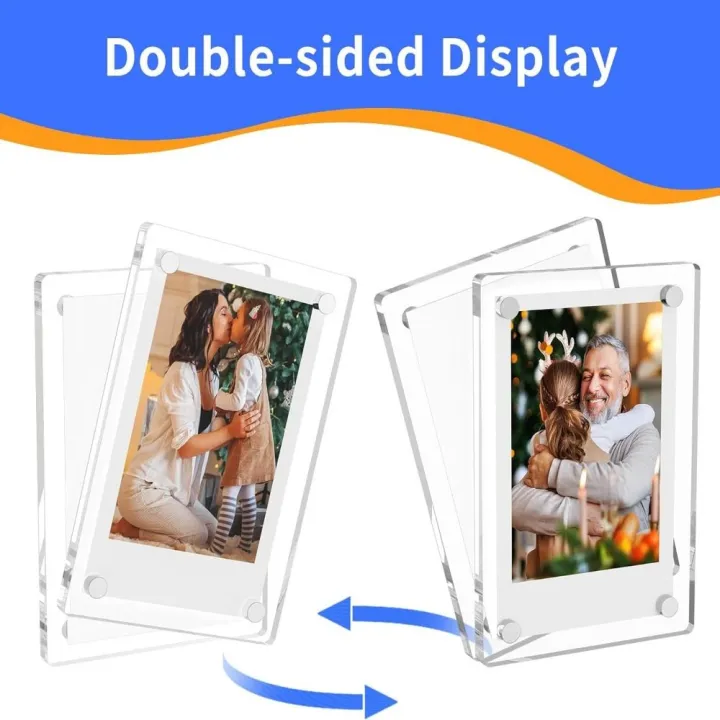 5pcs%20Gift%20Acrylic%20Fridge%20Magnetic%20Photo%20Frame%20Transparent%20Double%20Sided%20Card%20Display%20Frame%20Reusable%20Wide%20Use%20Refrigerator%20Magnet%20Picture%20Frame%20for%20Instant%20Photo%20-%20Image%208