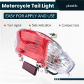 Kqueebee Motorcycle Tail Light for Gy6 Scooter 50Cc Rear Tail Light Led Turn Signal Indicator Lamp for Chinese Sunny. 