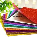 Glitter Foam Self-Adhesive Sheets To Add Some Sparkle To Your Crafts 5 Assorted Colours Sheet. 