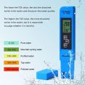 TDS Meter for Water Testing | TDS Tester 3-in-1 | TDS Temperature and EC Meter | Ultra High Accuracy Water Quality Meter | ppm Meter for Drinking Water, Aquariums & etc. 