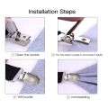 2Pcs Adjustable Elastic Suspenders Gripper Straps Clip for Bed Sheets Mattress Covers Sofa Cushion (Black). 