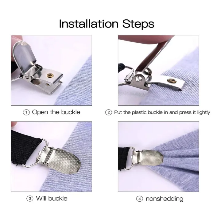 2Pcs%20Adjustable%20Elastic%20Suspenders%20Gripper%20Straps%20Clip%20for%20Bed%20Sheets%20Mattress%20Covers%20Sofa%20Cushion%20(Black)%20-%20Image%206