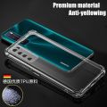 lthmy for Huawei Nova 7 JEF-NX9 Soft Gel Jelly Case Transparent Full Protective Anti-Scratch Resistant Back Cover Skin. 