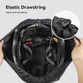 Universal Reflective Strip Bike Helmet Rain Cover Waterproof High Visibility Bicycle Helmet Cover Adjustable Windproof Helmet Protection Cover MTB Road. 