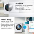 Samsung  8Kg Washing Machine WW80T504DAB With AI Ecobubble, Hygiene Steam, App Control. 