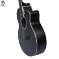 Manaslu MG Black Acoustic Guitar With Package. 