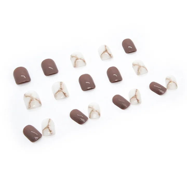 24Pcs%20Marble%20Touch%20Fake%20Nails%20with%20Glue%20DIY%20Art%20Design%20False%20Nails%20Wearable%20Nails%20Stylish%20Pattern%20Artificial%20Nails%20-%20Image%204