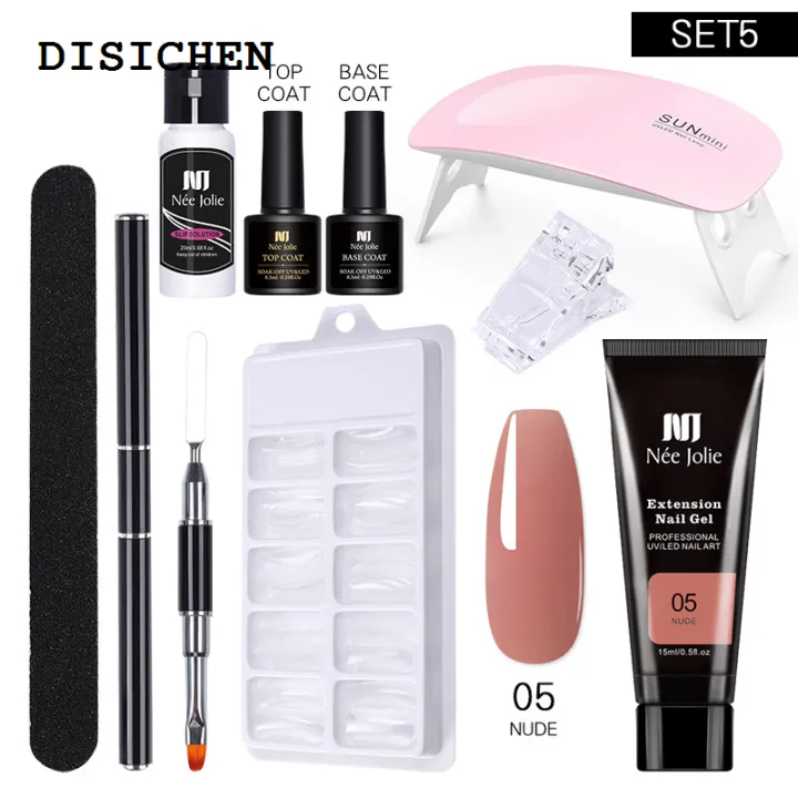 DISICHEN%20Affordable%20Poly%20UV%20Gel%20Kit%20All%20for%20Manicure%20Gel%20Nail%20Extension%20Set%20Slip%20Solution%20Builder%20Acrylic%20Gel%20Polish%20Nail%20Art%20Tool%20Design%20Fingertips%20-%20Image%207