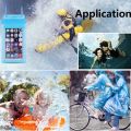 Waterproof Phone Camera Pouch Songkran Festival Swimming Diving Universal for IPhone Samsung Xiaomi IPX8 Beach Pool Water Sports Mobile Camera Waterproof Bag. 