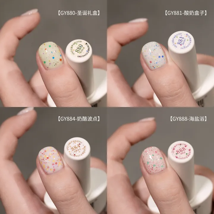 GAOY%20Goya%20Internet%20celebrity%20cheese%20material%20nail%20polish%20glue%202025%20new%20ice%20cream%20sequin%20Christmas%20manicure%20-%20Image%202