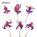 Aweisuan spiderman birthday decorations 24 s Superhero Spiderman Cu ake Toppers Happy Birthday Party Supplies Spidery Cake Toppers For Kids Decorations Supplies GiftBalloons. 