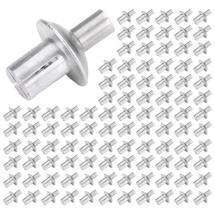 Round Head Solid Rivets Set Kit Knock Type Expansion Aluminum Rivets ...