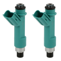 JAERBEE 2X New Fuel Injector for Prado 4000 Grj120 23209-31060 23250-31060 23209-39075 23250-39075. 