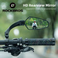 ROCKBROS Bicycle Handlebar Rear View Mirror Bike Cycling Wide Range Backsight Reflector Adjustable Left Right Bike Mirror. 