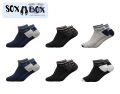 Soxabox Pack of 6 Pairs of Men Sports Player Ankle Socks (SMA-4). 