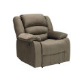 SB Furniture Zac Recliner sofa 1 Seater - Light Brown (96x97x101cm). 