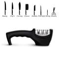 3 Stage Manual Knife Sharpening Tool | 3 Level Manual Hand Knife Sharpening Accessory | Knife Sharpening Tool. 