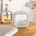 New New Transparent Dispensing Bottle, Bathroom Hand Sanitizer Dispensing Bottle, Plastic Press Bottle, Visual Lotion Dispensing Empty Bottle. 