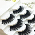 New Portable Eay to Ue 5 Pair Natural Fale Eyelahe Handmade Natural Thick Long Cro Lifelike Wipy Fluffy Buhy Curling Eye Lahe et Beauty MakeUp Extenion Cometic Tool. 