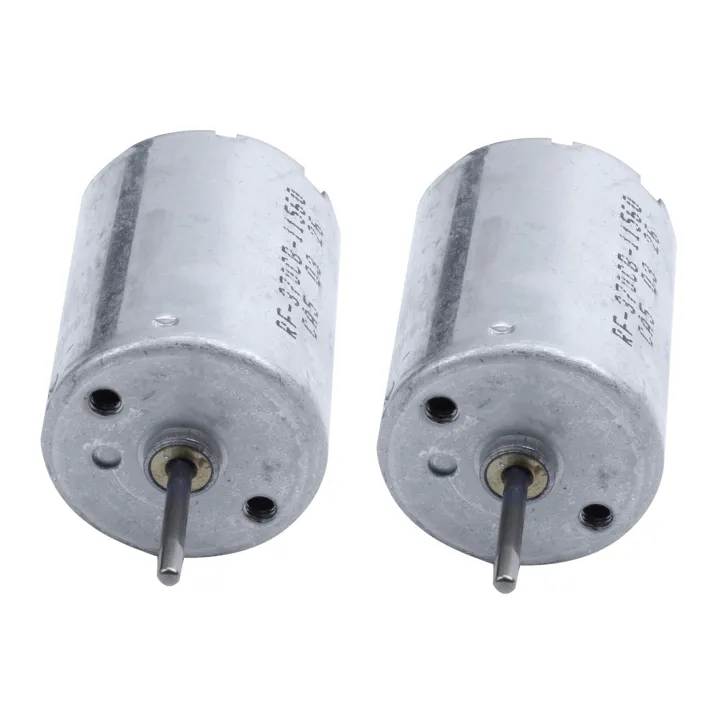 2 Pin Motor 2X DC 9V 6760RPM Rotary Speed 2 Pin 2P Terminals Electric Mini Motor ...