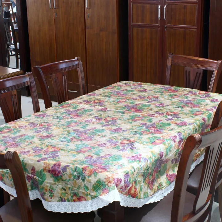 Dining%20Tablecloth%20Table%20Cover%20Plastic%206%20Seater%20Oval%20-%20Image%202