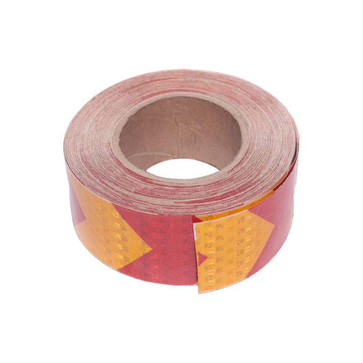 Red And Yellow Color Body Line Reflector Car Sticker  10 Meter