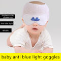 1Pc Newborn Phototherapy Protective Eye Mask Baby Anti-Blue Light Sunproof Eye Cover Hospital Baby Care Eyepatch Goggles S/L. 