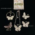 【Fresh designs】Dijia CD Butterfly Series Version Pearl Necklace High-end Accessories Women Bracelet Light Luxury Bracelet. 