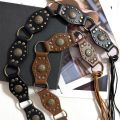 Retro Grommet PU Leather Waist Belt Gothic Steampunk Vintage Rivet Waist Cinch Belt Wide y2k Waistband Women Ladies. 