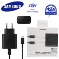 Samsung Original 45W Travel Adapter | 45W Charger | With C To C Cable. 