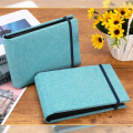Nullmul 2 Pack Small Photo Albums, 6x4 Slip in Photo Albums 200 Photos Mini Flip Photo Book Album Portable Cover Memory Blue. 