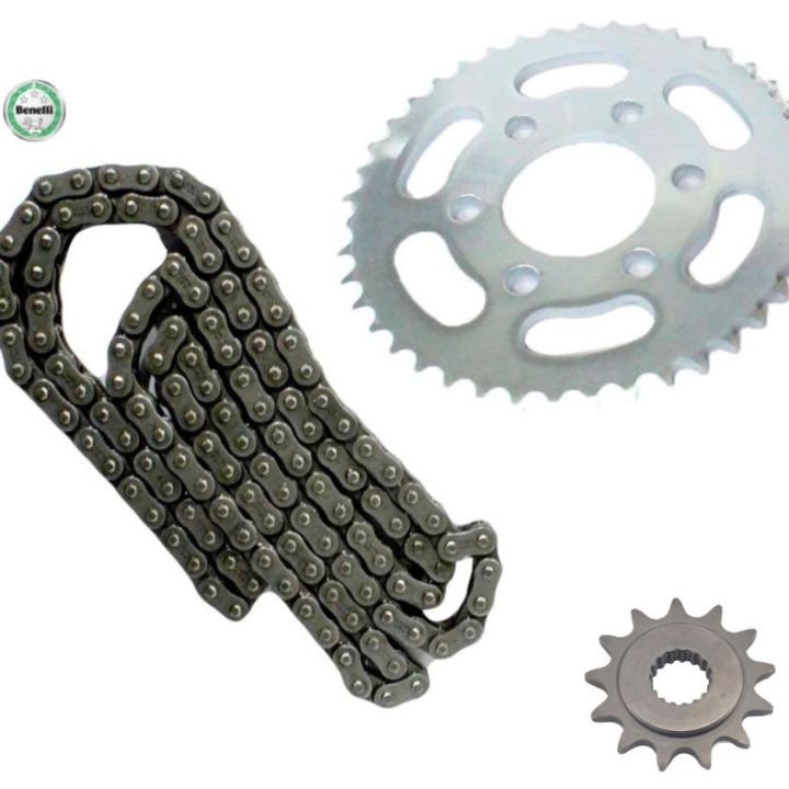 Chain Sprocket Set for Benelli 180s Motorcycle Gears Transmission Parts