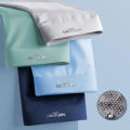 4pcs Boxer Shorts Men's Ice Silk Underwear Cool Underpants Breathable Thin Panties U Convex Lingerie Wholesale Lots L-6XL. 