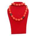 Orange Piru Mala For Women. 