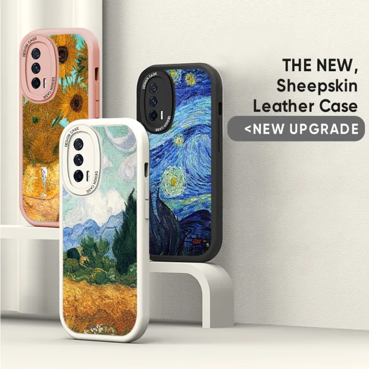 FELMYST%20for%20Xiaomi%2012%20Lite%205G%20Back%20Cover%20PU%20Leather%20Oil%20Painting%20Print%20Soft%20Silicone%20Edge%20Phone%20Case%20-%20Image%209