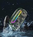 Boombox 680 Bluetooth Speaker RGB Led Light Powerful Bass Clear Sound Quality 4-6 Hours Playtime. 