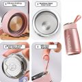 Portable Leak-proof Mini Thermos Cup Stainless Steel 257ml Vacuum Cup Pocket Design Durable Water Bottle Travel Outdoor. 