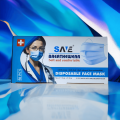 Save Surgical Face Mask With Melt Blown Filter | BFE 98% | Adult Facemask Blue. 
